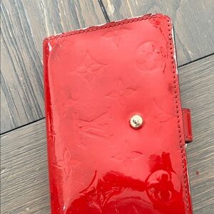 Louis Vuitton Red Wallet
